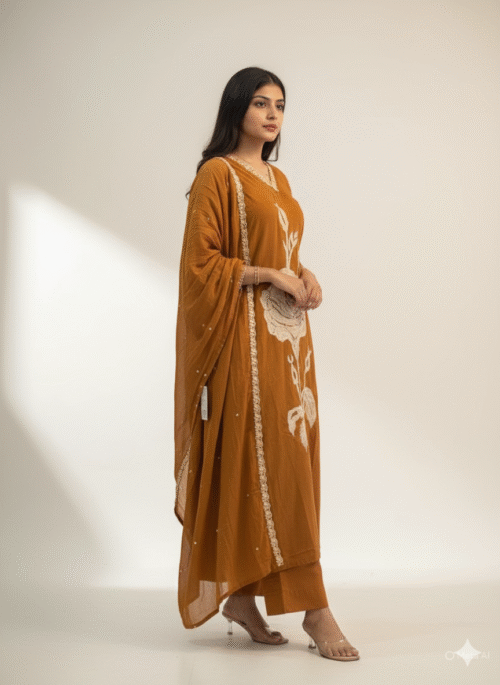 Kurti with plazzo with dupatta Add to wishlist