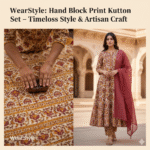 Hand Block Print Cotton Kurta Set