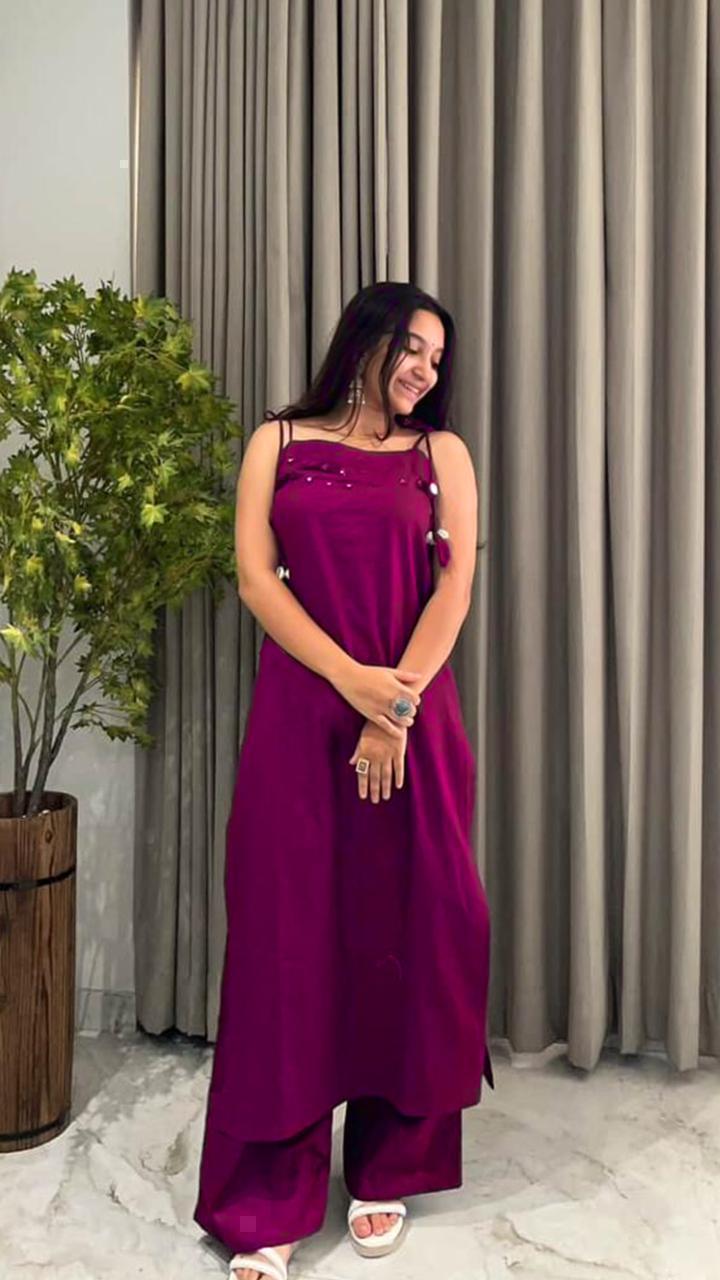 Cotton slub super set