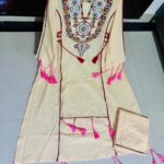 Diwali Special Premium Cotton Mirror Work Cord Set