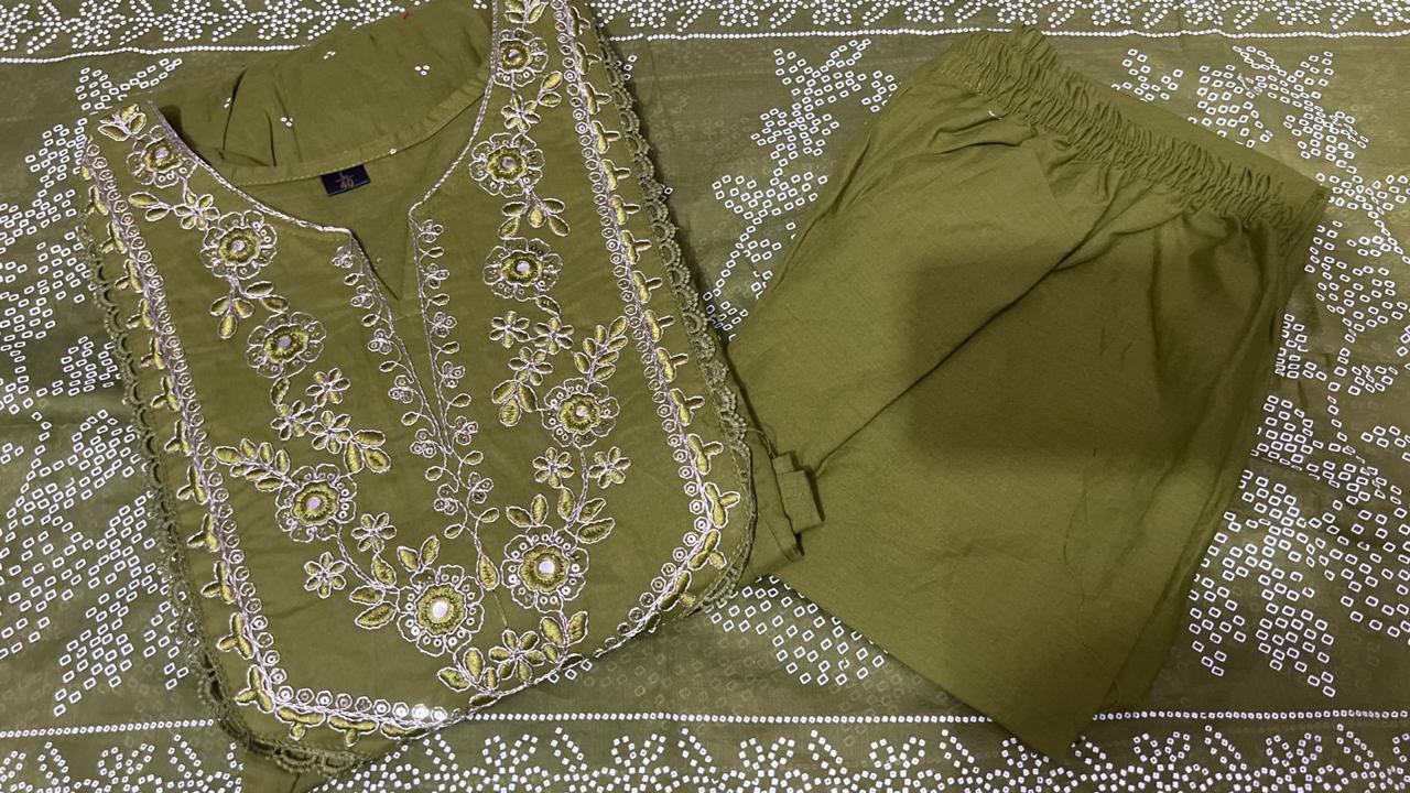 Green Embroidered Anarkali Suit Green Embroidered Anarkali Suit