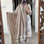 Block Print Frock Style Kurti Set