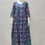 Floral Print Heavy Rayon Anarkali Set